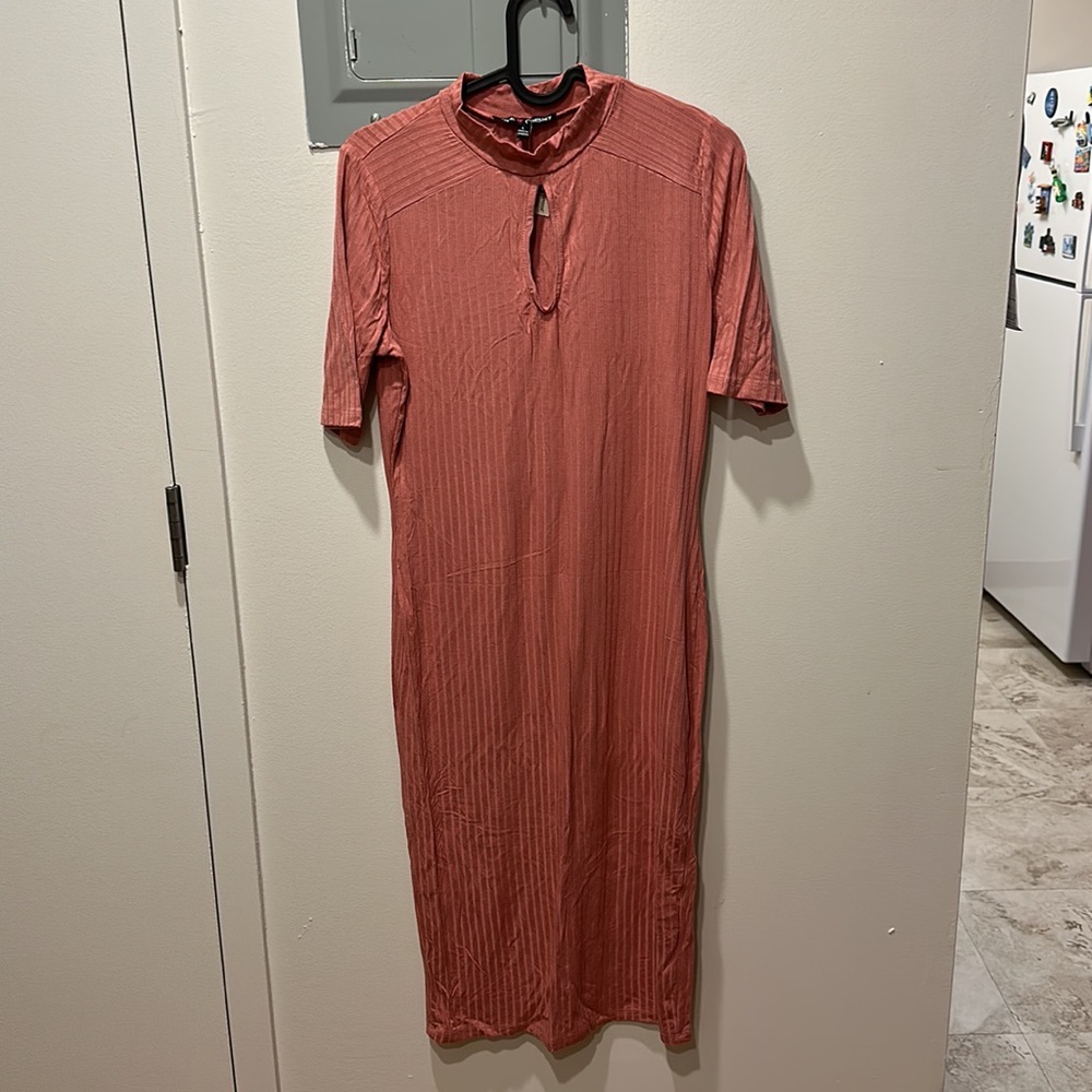 Rose pink/ Mauve midi dress sz M/L
